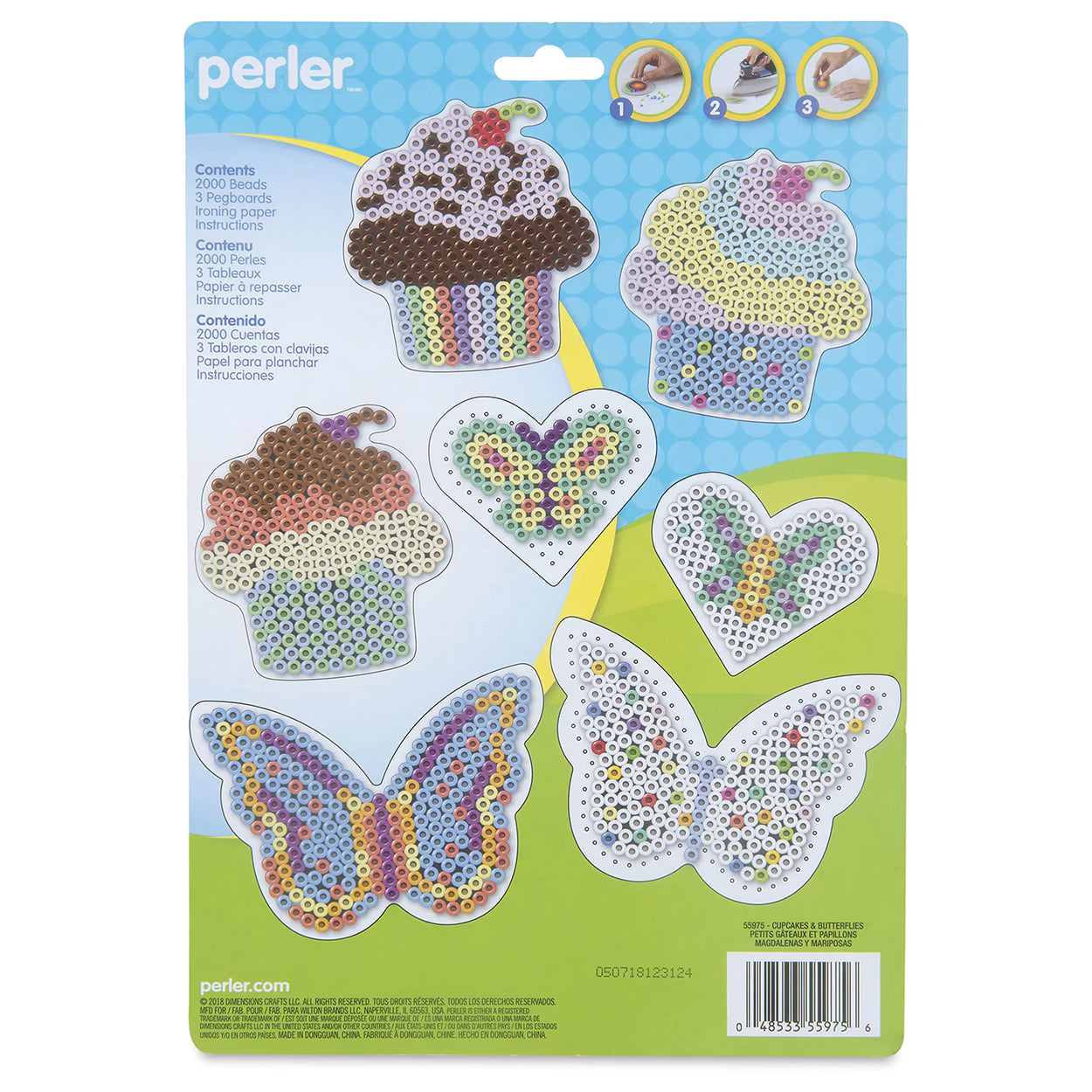 Perler Cupcakes and Butterflies Kit