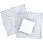 Biggie Beads Clear Pegboards - 2 Ct