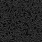 2,000 Mini Perler Beads - Black
