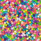11,000 Perler Beads - Summer Bead Mix Jar