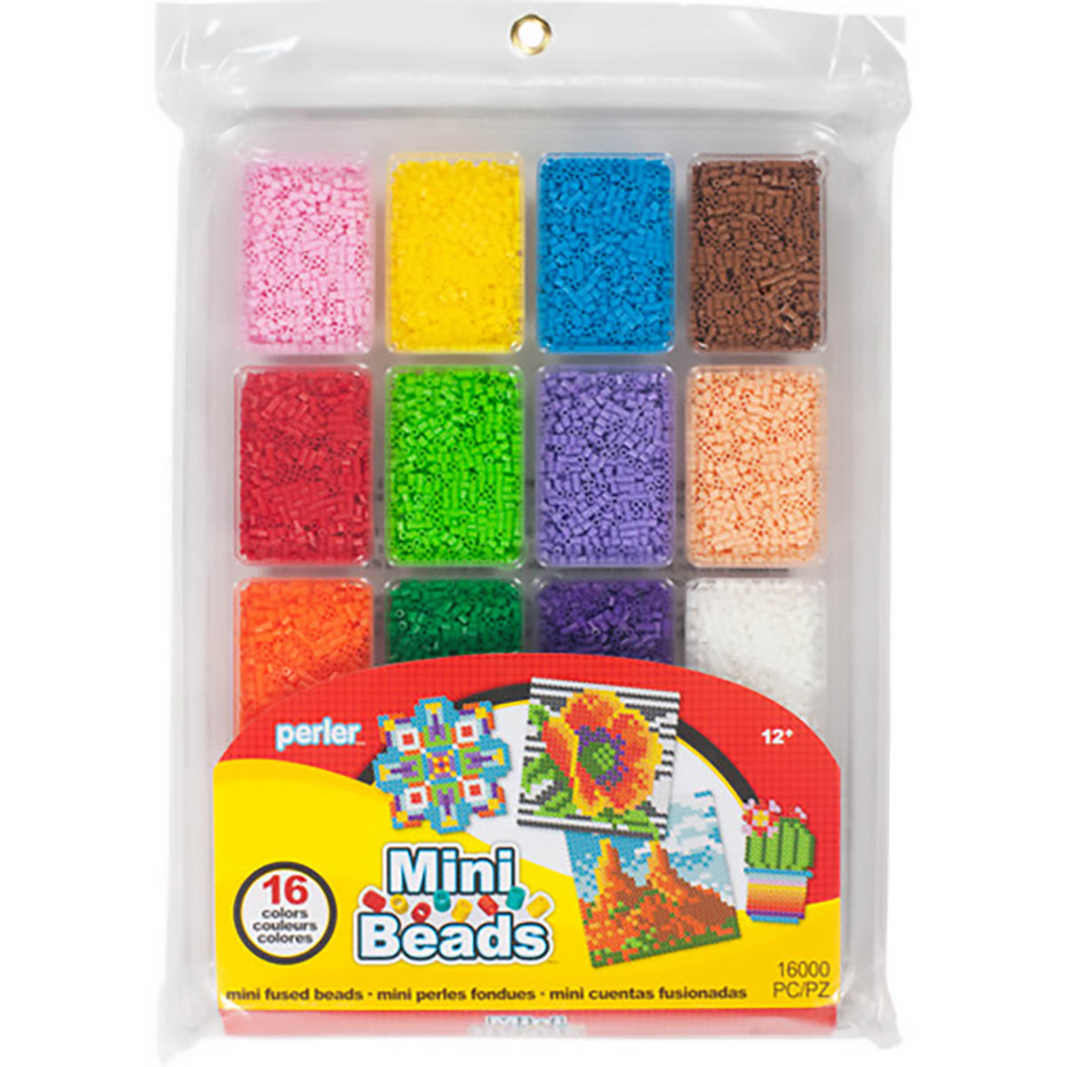 Summer Large Mini Perler Bead Tray
