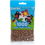 1,000 Perler Beads - Light Brown
