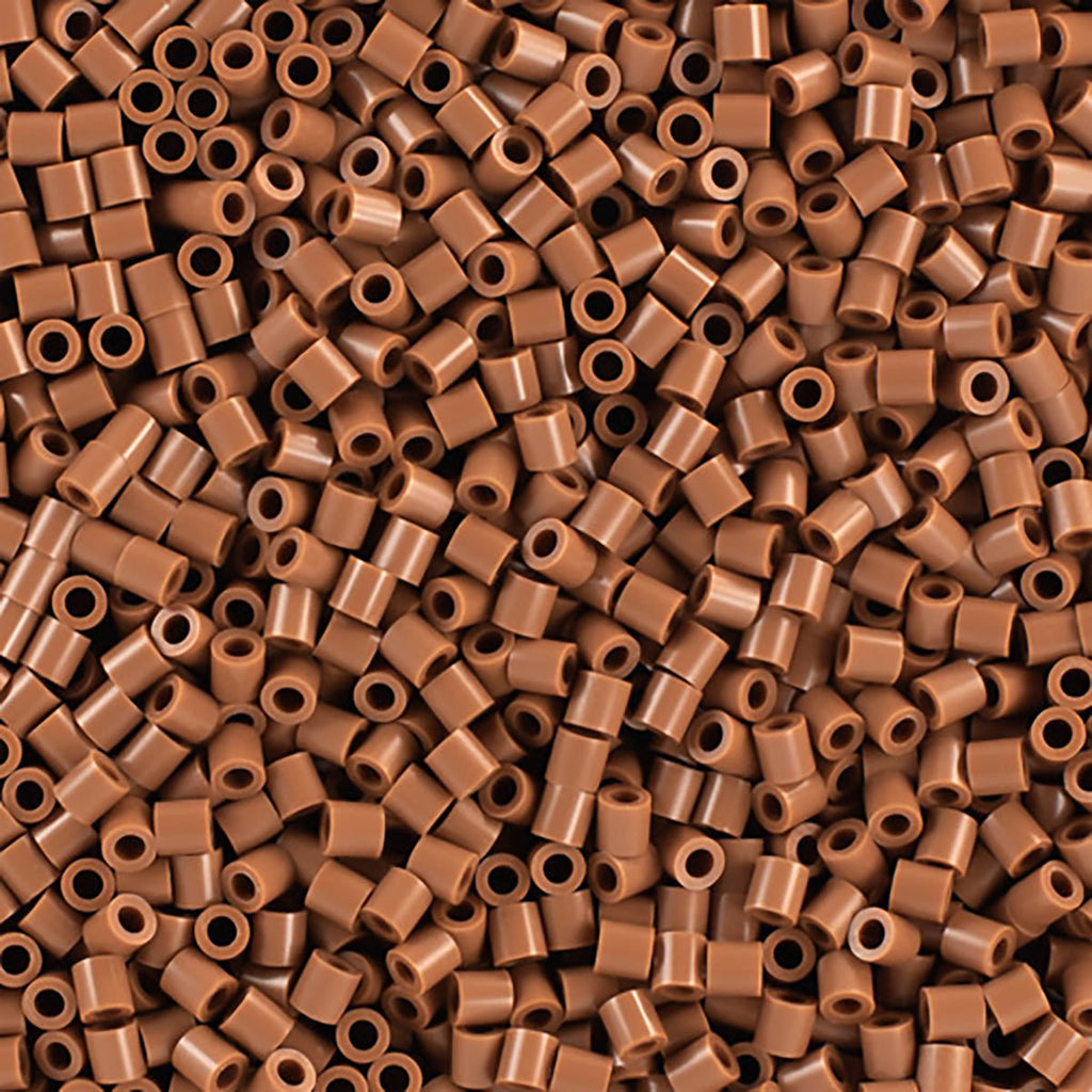 1,000 Perler Beads - Light Brown