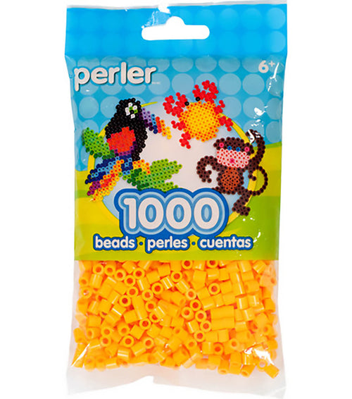1,000 Perler Beads - Cheddar