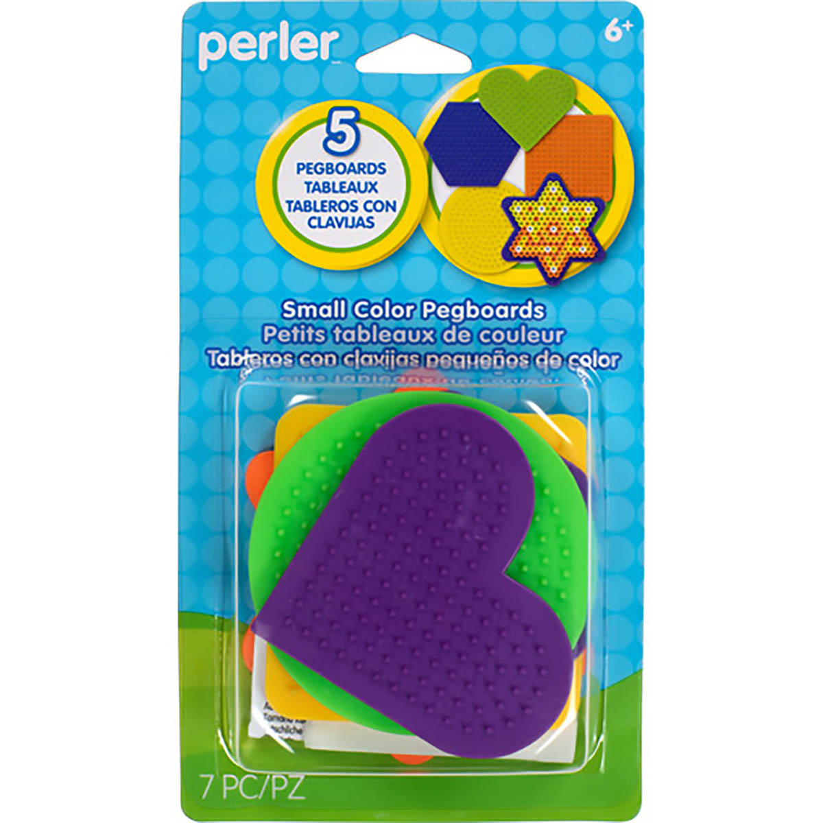 Small Color Pegboards - 5 Ct
